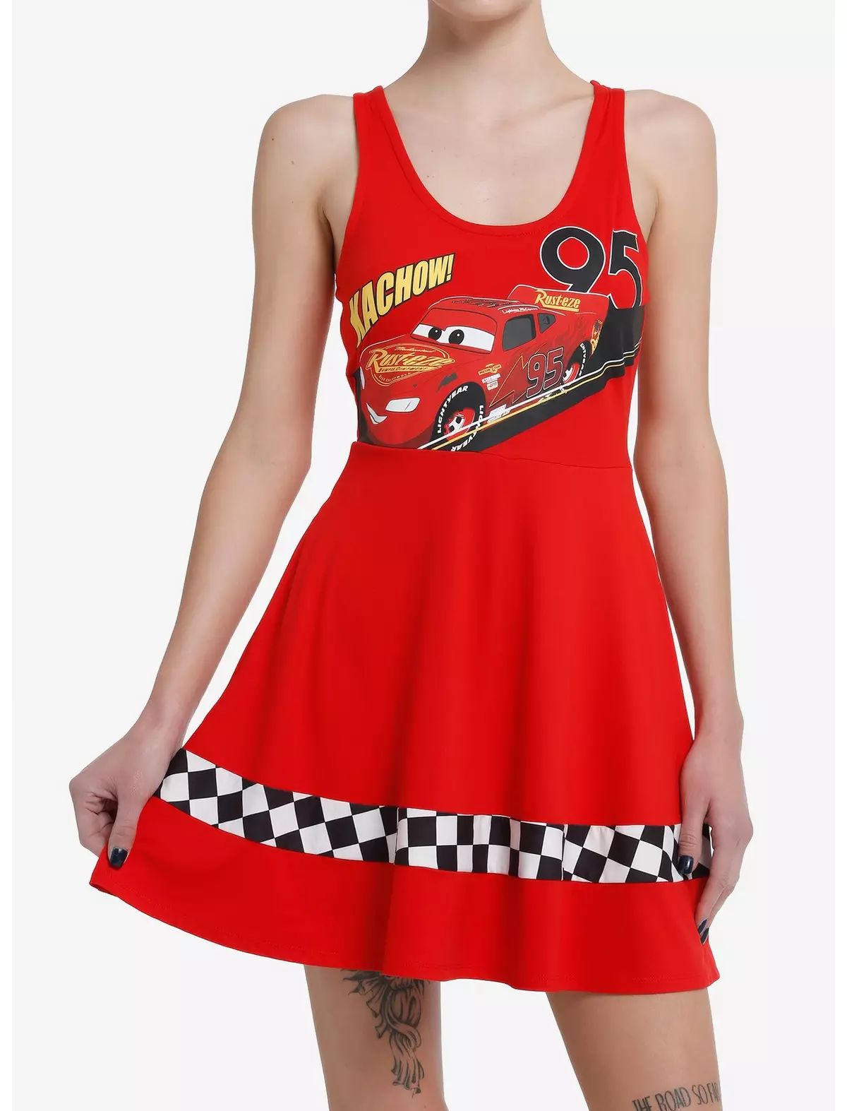 Disney Pixar Cars Lightning McQueen Athletic Dress | Hot Topic