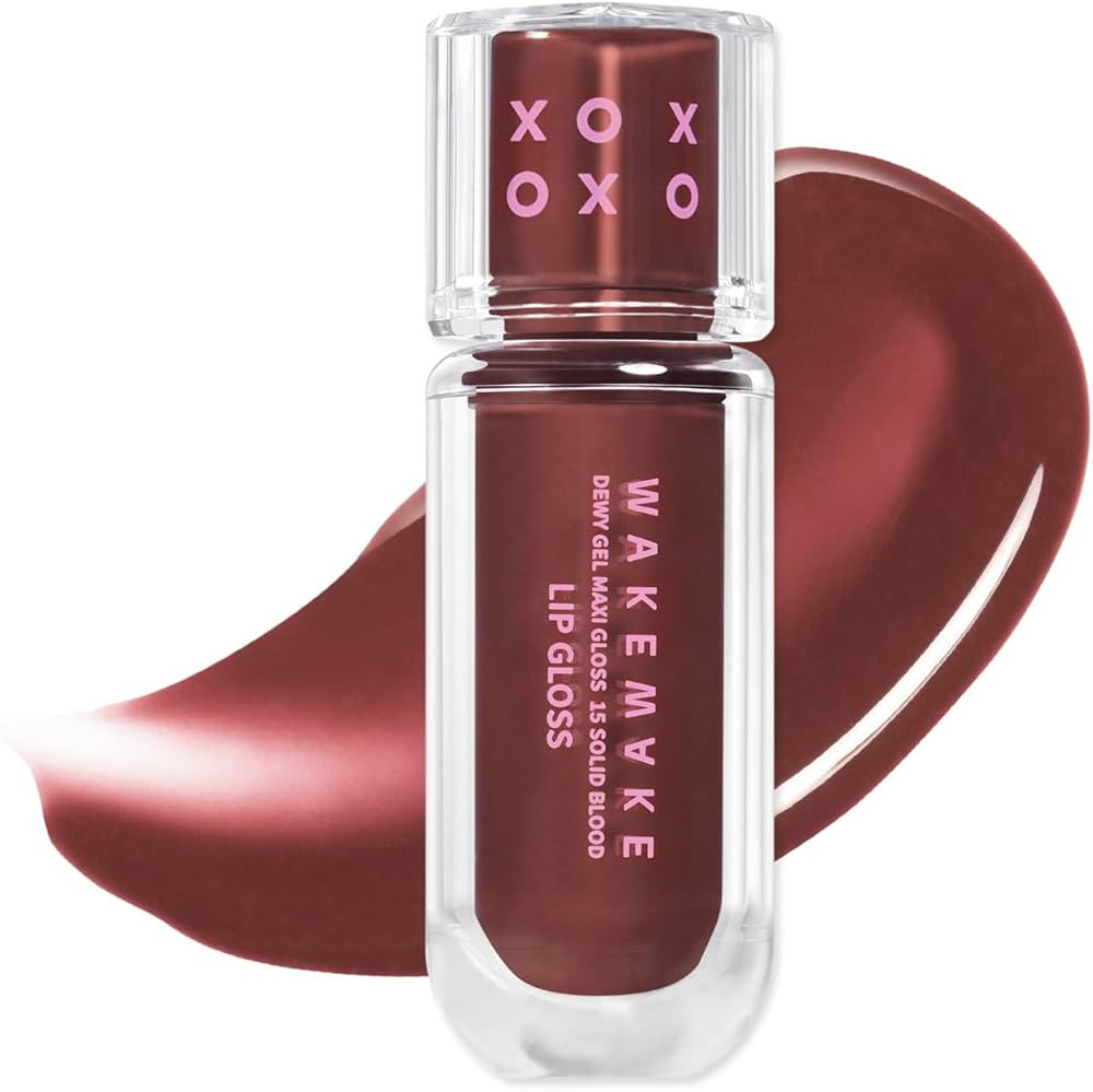 WM X NETFLIX SQUID GAME Dewy Gel Maxi Gloss 15 Solid Blood Set (+Watery Tok Tint Mini 7 Bloody Pop), lips, korean lip | Amazon (US)