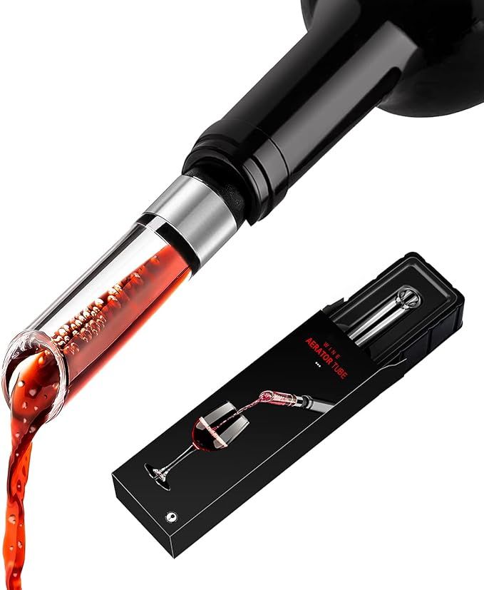 Wine Aerator Pourer - Gifts for Men Dad, Christmas Stocking Stuffers, Unique Gifts, Birthday Idea... | Amazon (US)
