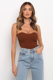 Kourtney Top - Chocolate Brown | Petal & Pup (US)