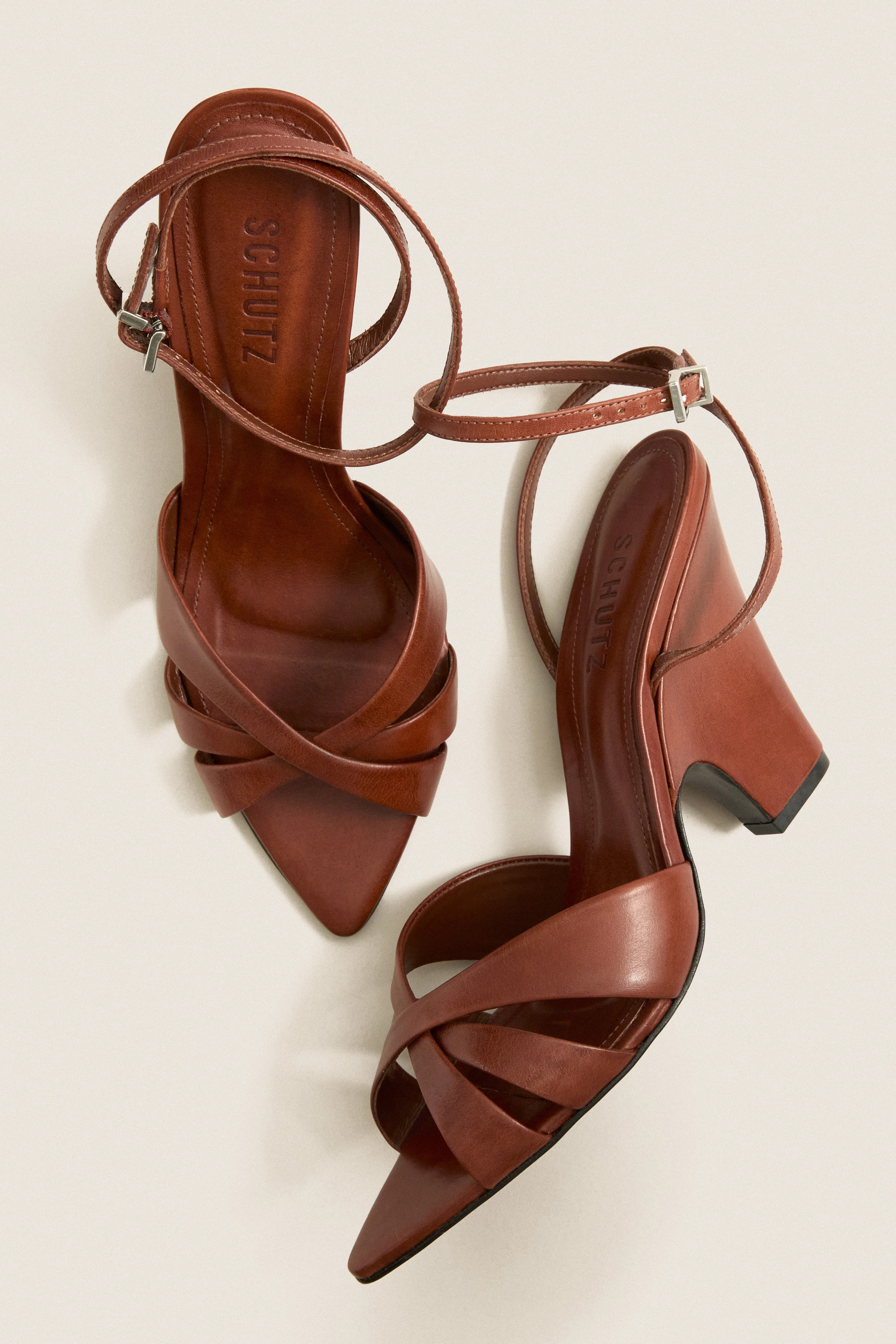Warm Toffee Keefa Wood Heels | Tuckernuck (US)