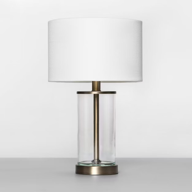 Fillable Accent with USB Table Lamp Brass - Project 62 | Target