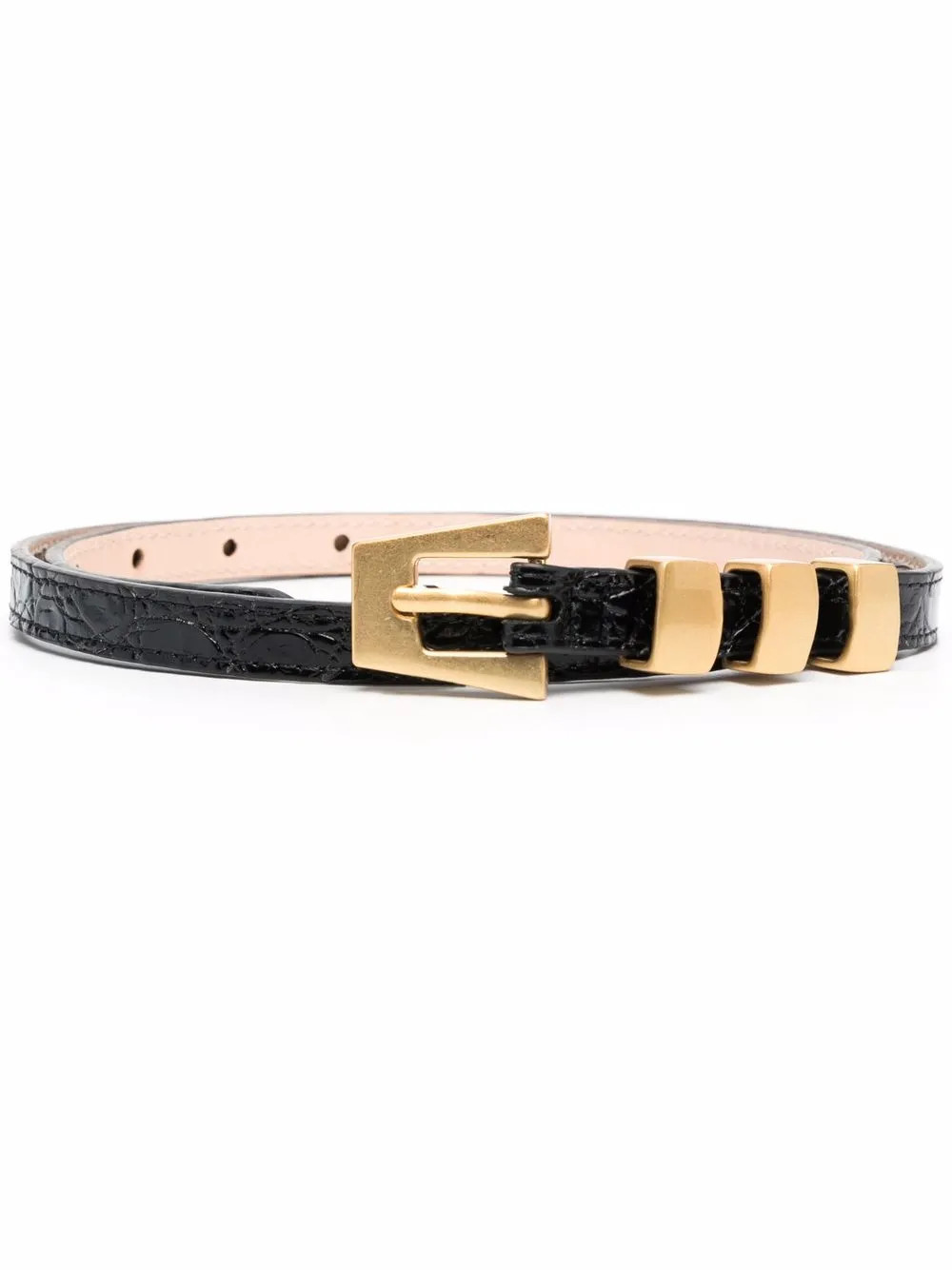 buckle-fastening leather belt | Farfetch Global