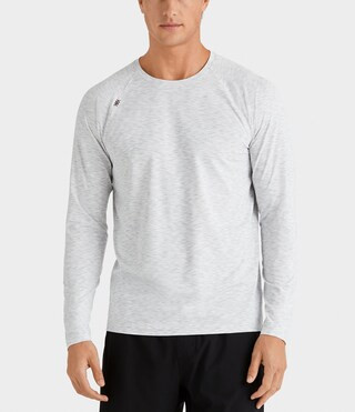 Rhone Reign Space Dye Performance Long-Sleeve T-Shirt | Dillard's
