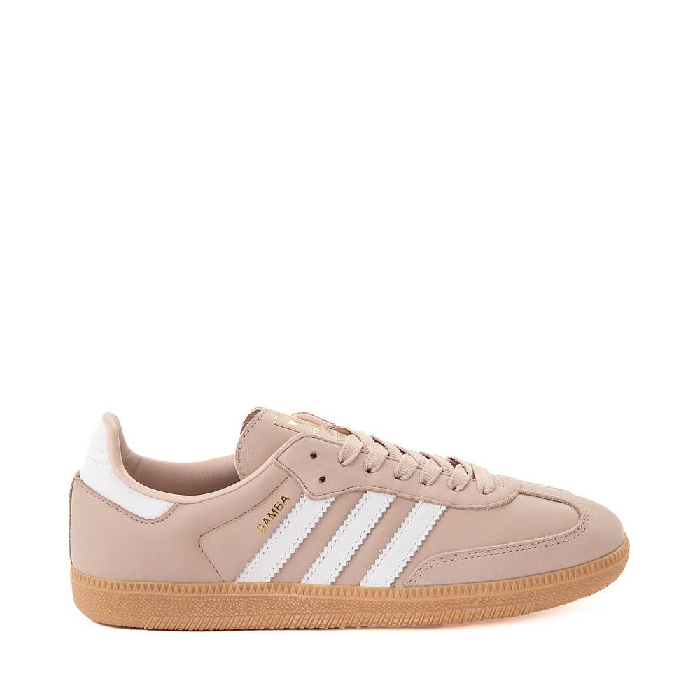 Womens adidas Samba OG Athletic Shoe - Wonder Taupe / White | Journeys