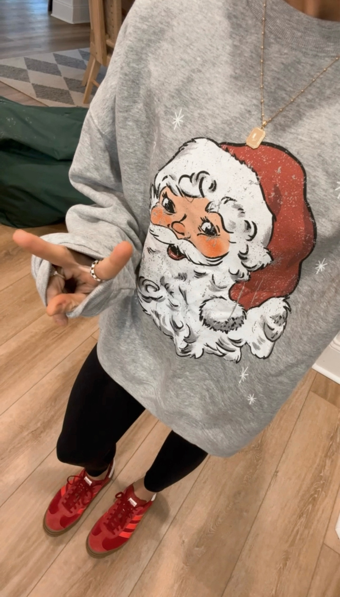 Santa crew back in stock!!! In the L😍🎄🎅🏻 felt fitting for decorating this weekend lol. Also comes in pink & blue! Code HOLLEY20 for 20% off! Or they’re 2 for $60! 

Pink Lily / seasonal / holidays / cozy / Christmas / vintage Santa /  Holley Gabrielle / adidas / Amazon fashion / uncommon James 

#LTKHoliday #LTKFindsUnder50 #LTKSeasonal