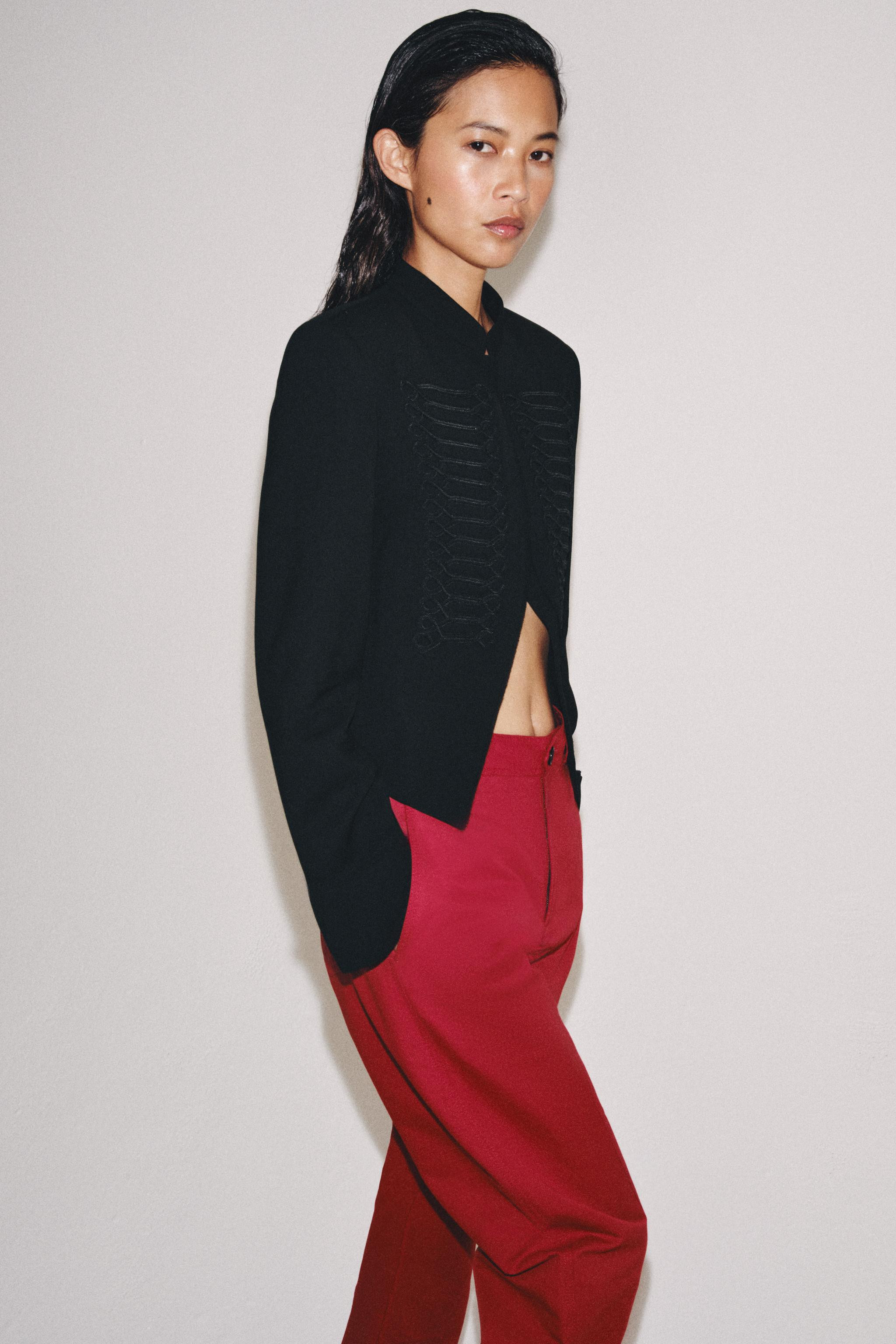 ZW COLLECTION FIREMAN CLASP BLAZER | Zara US