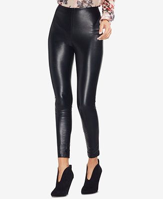 Vince Camuto Faux-Leather Skinny Pants & Reviews - Pants & Capris - Women - Macy's | Macys (US)