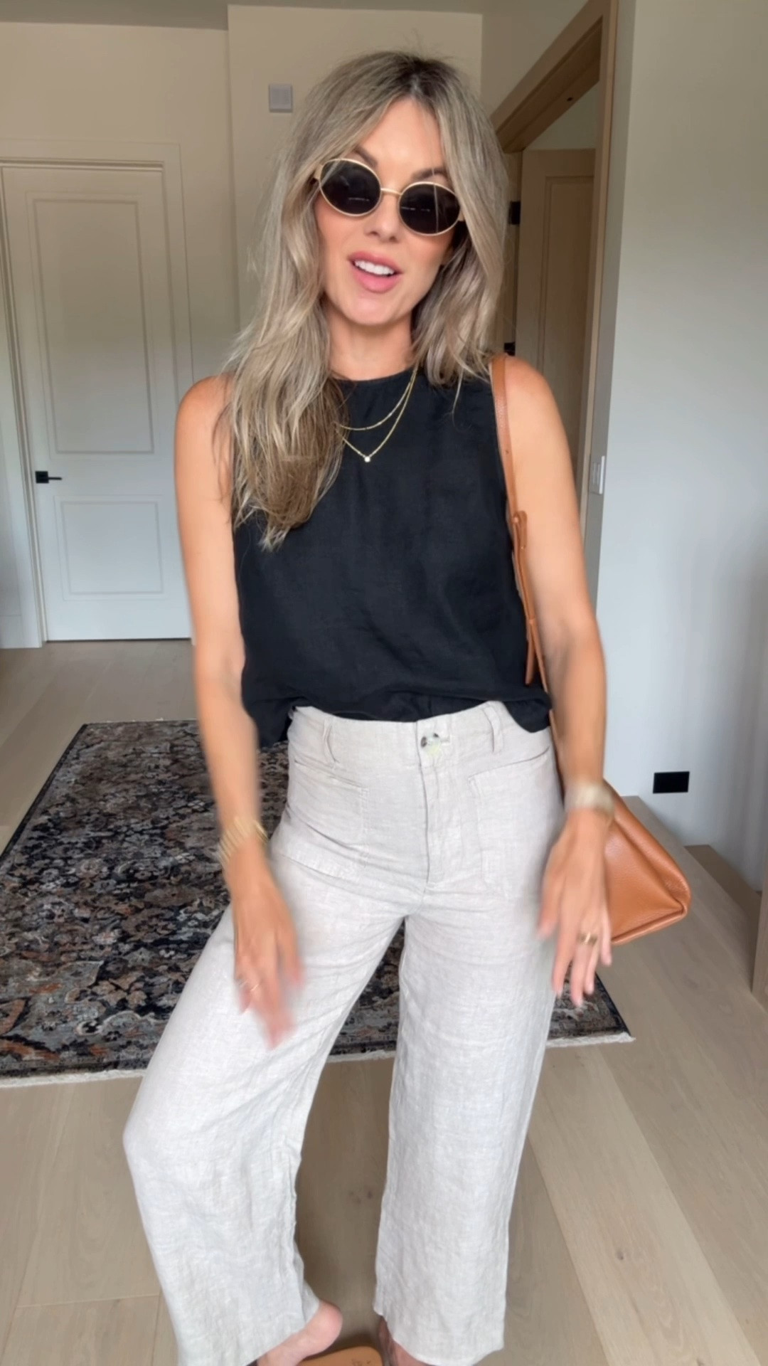 Three different ways you can wear these @Quince linen pants. They are my go to pant of the summer!

#QuincePartner

#LTKootd #LTKOver40 #LTKTravel