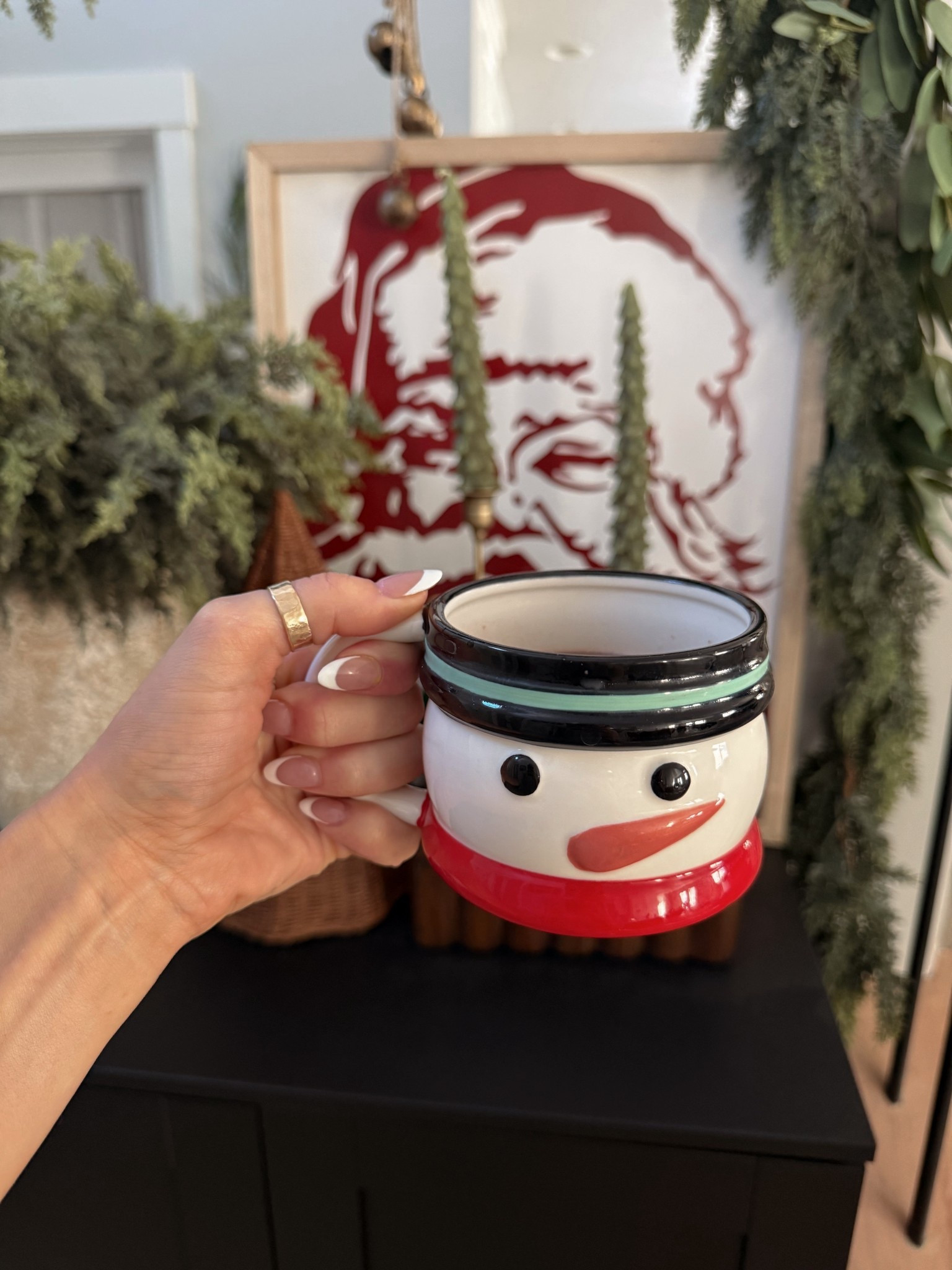 Anthro has Christmas mugs for $35 each— I found these ones from Walmart in a 5 pack for $13! ✨🙌Christmas

#LTKHoliday #LTKGiftGuide #LTKmorningroutine