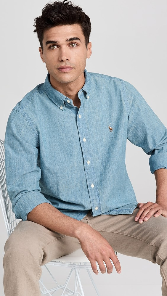 Polo Ralph Lauren Classic Fit Chambray Shirt | Shopbop | Shopbop
