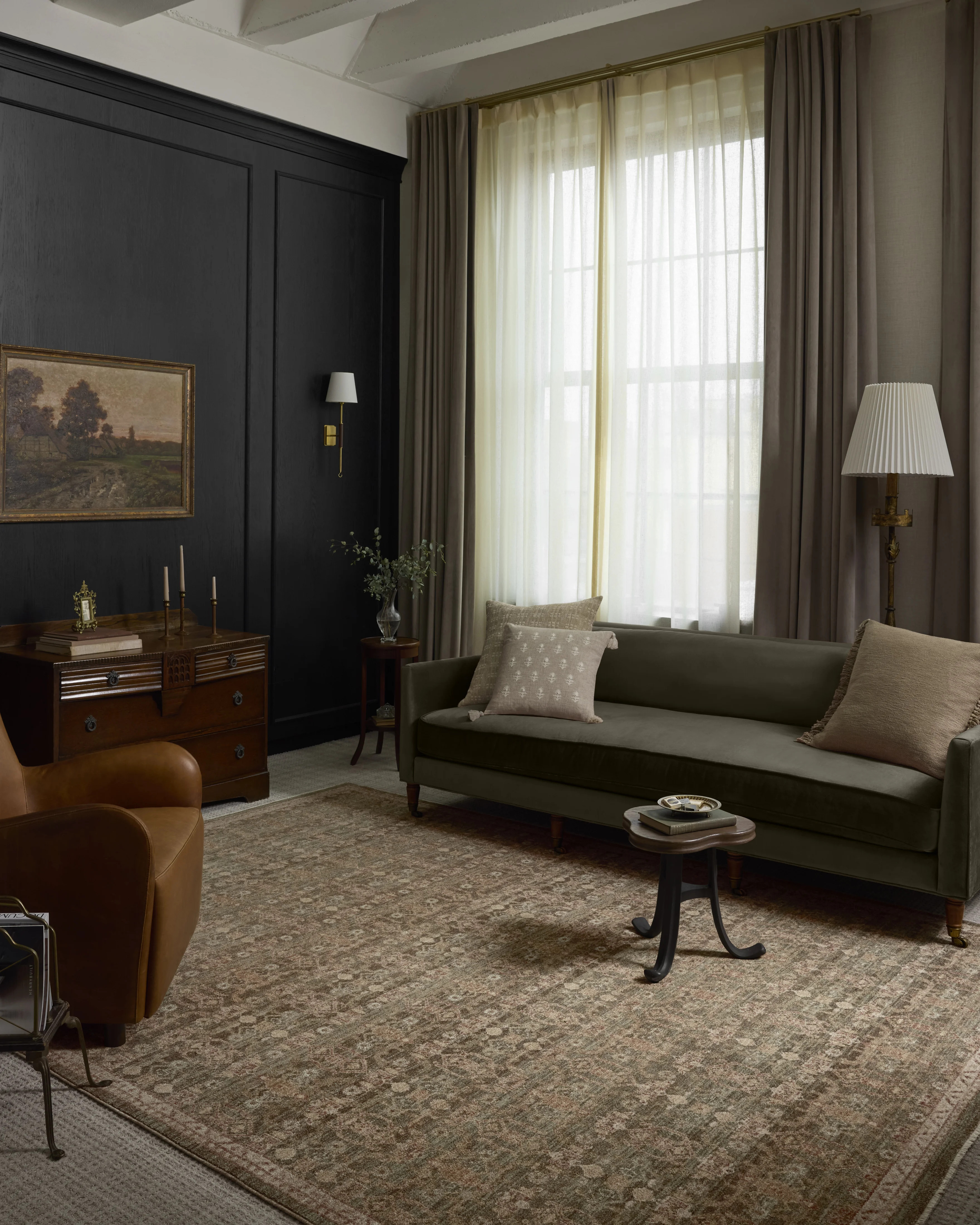 Magnolia Home by Joanna Gaines x Loloi Storrie Lagoon / Spice Area Rug | Wayfair | Wayfair North America