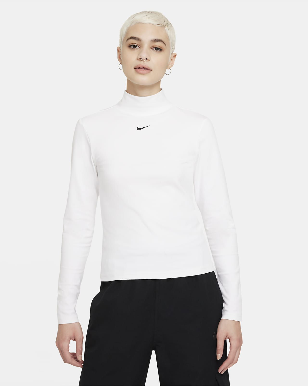 Women's Long-Sleeve Mock Top | Nike (US)