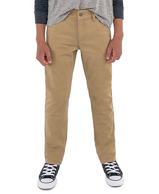 Levi's Little Boys 511™  Slim Fit Five-Pocket Sueded Pants - Macy's | Macy's