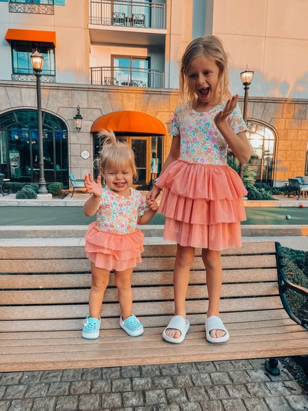 Matching cuties!! Big and little sister having the best time on spring break!! We love big dream little bc of their fun seasonal prints and that they are made of bamboo & felt the softest on!!! 

#LTKfamily #LTKbaby #LTKkids