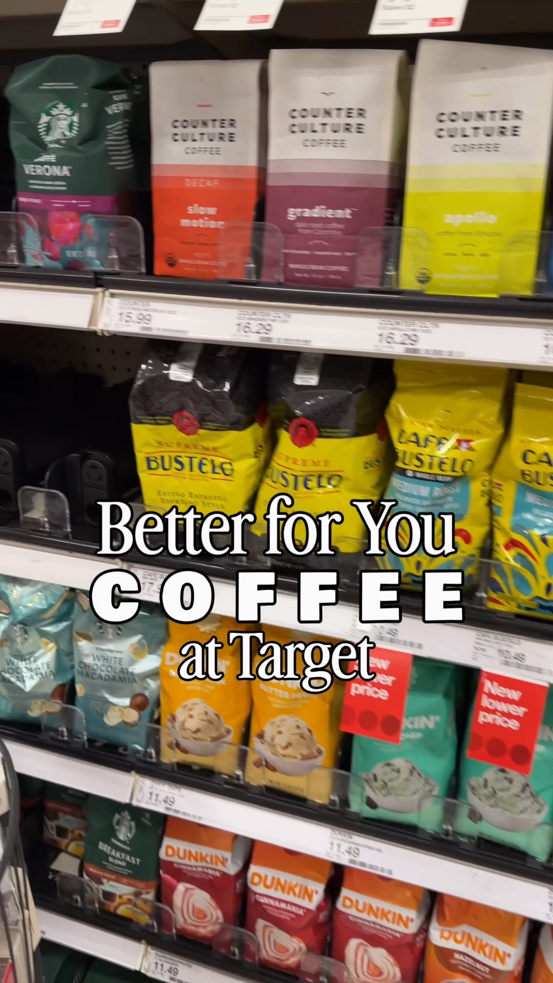 Better for You COFFEE @Target