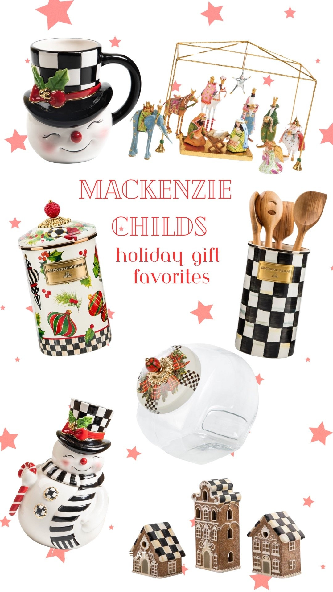 My top #MackenzieChilds gifting items! Pro tip: pop your favorite bottle of wine into the utensil holder and wrap in cellophane + tie with a bow for an easy and beautiful hostess gift! 

#LTKGiftGuide #LTKHoliday #LTKSeasonal