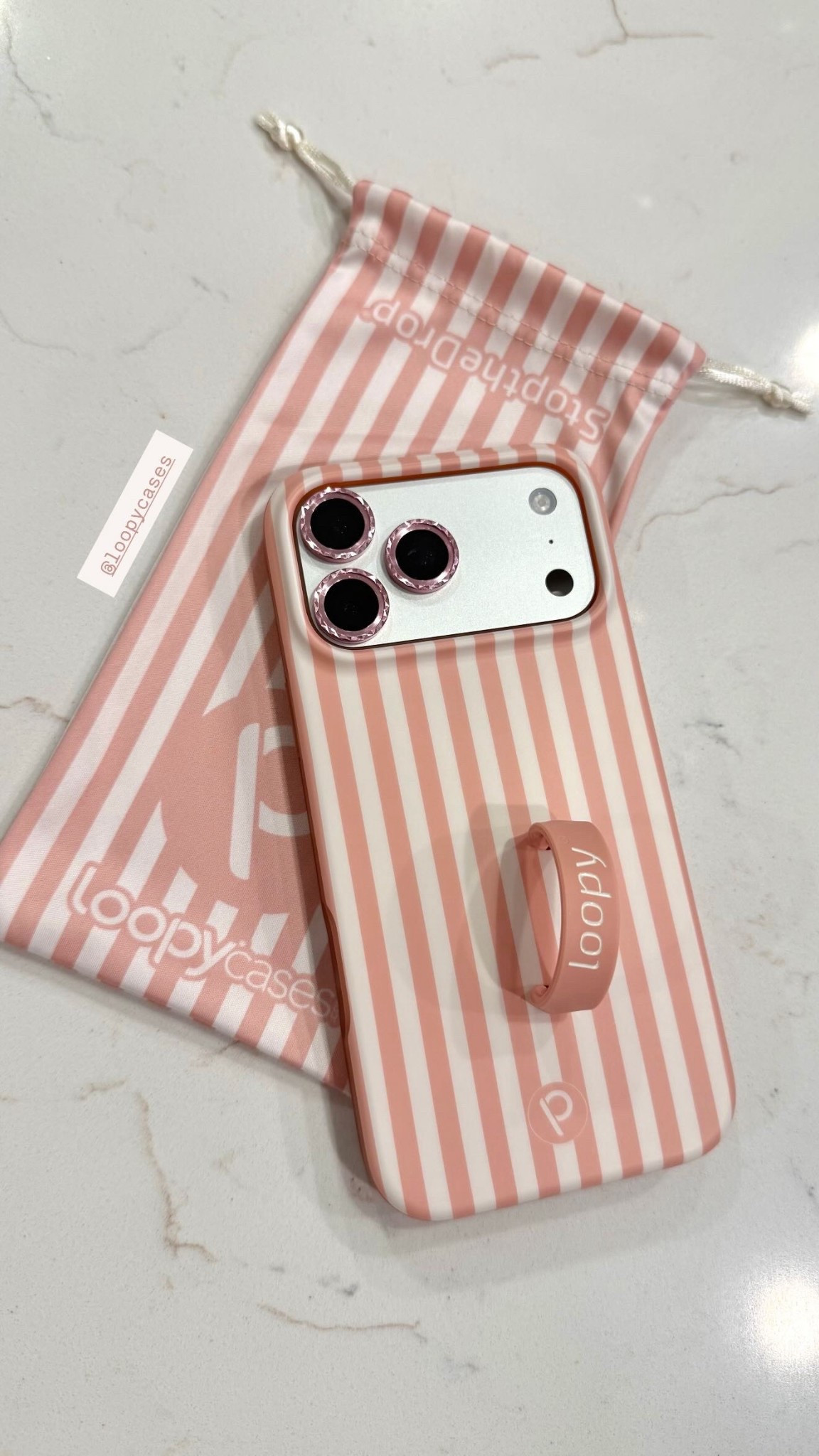 Pink stripes & a Loopy case moment 💕
One of my favorite phone accessories lately, the loop makes it so much easier to hold your phone. 

#LTKdayinmylife #LTKootd #LTKgrwm