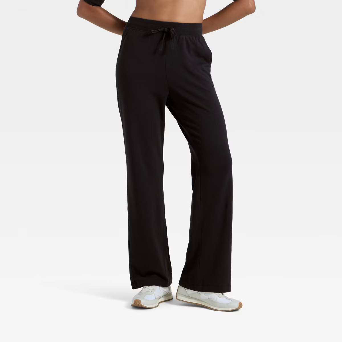 Women's Modal French Terry Flare Sweatpants - All In Motion™ | Target