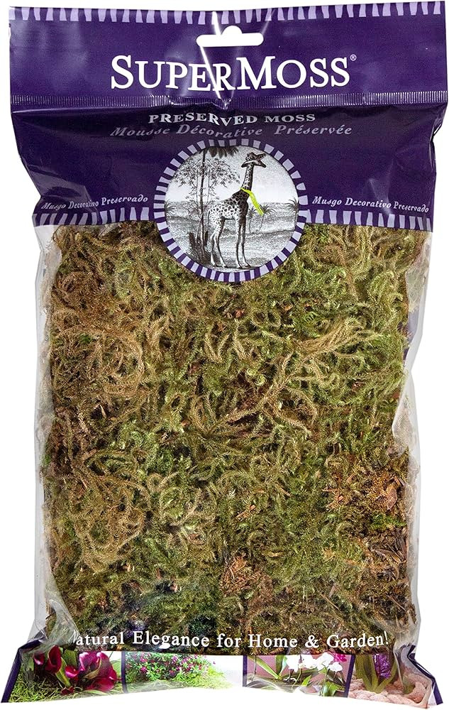 SuperMoss 7 59834 21504 2 Forest Moss, 80.75 in3 Bag (Appx. 2oz), Natural Dried | Amazon (US)