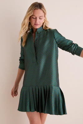 Geometric Tie Jacquard Tate Dress | Tuckernuck (US)