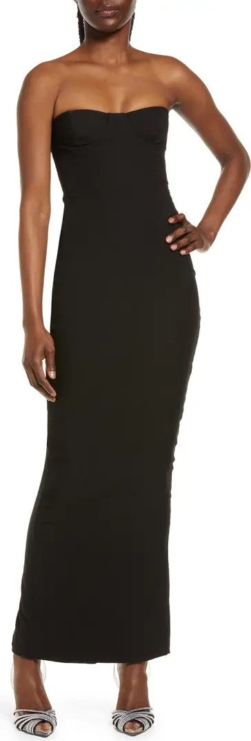 Lucia Strapless Corset Maxi Dress | Nordstrom
