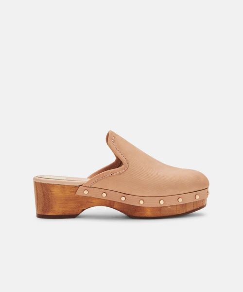 CLOSEN CLOGS IN CAMEL NUBUCK | DolceVita.com