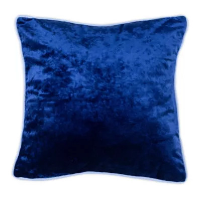 Safavieh Darian Square Throw Pillow in Navy | Bed Bath & Beyond | Bed Bath & Beyond