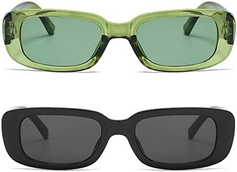 BOJOD Rectangle Sunglasses for Women Retro Fashion Sunglasses UV 400 Protection Square Frame Eyew... | Amazon (US)