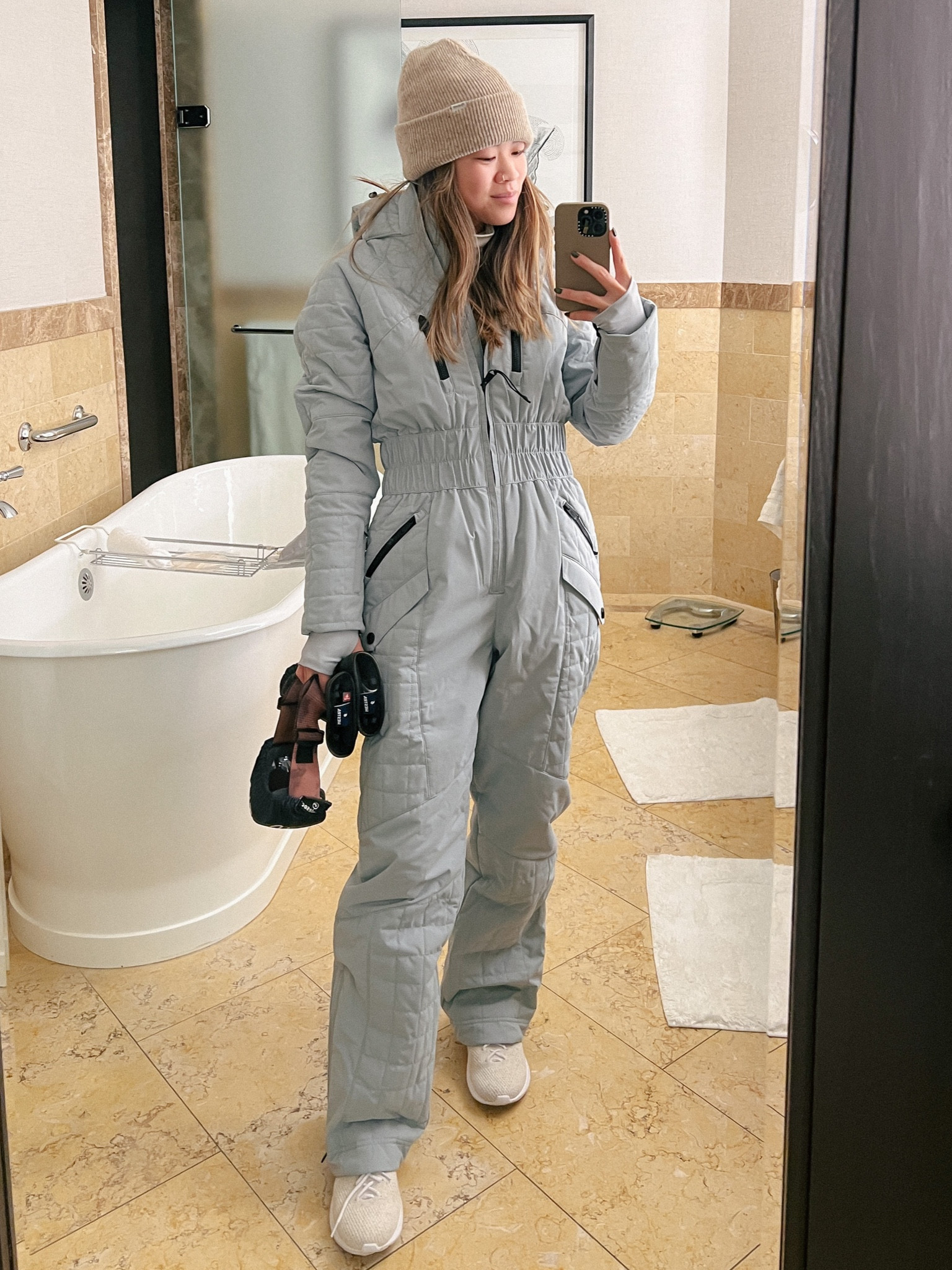 Free people snow suit for skiing!! 

#LTKSeasonal #LTKHoliday #LTKsalealert