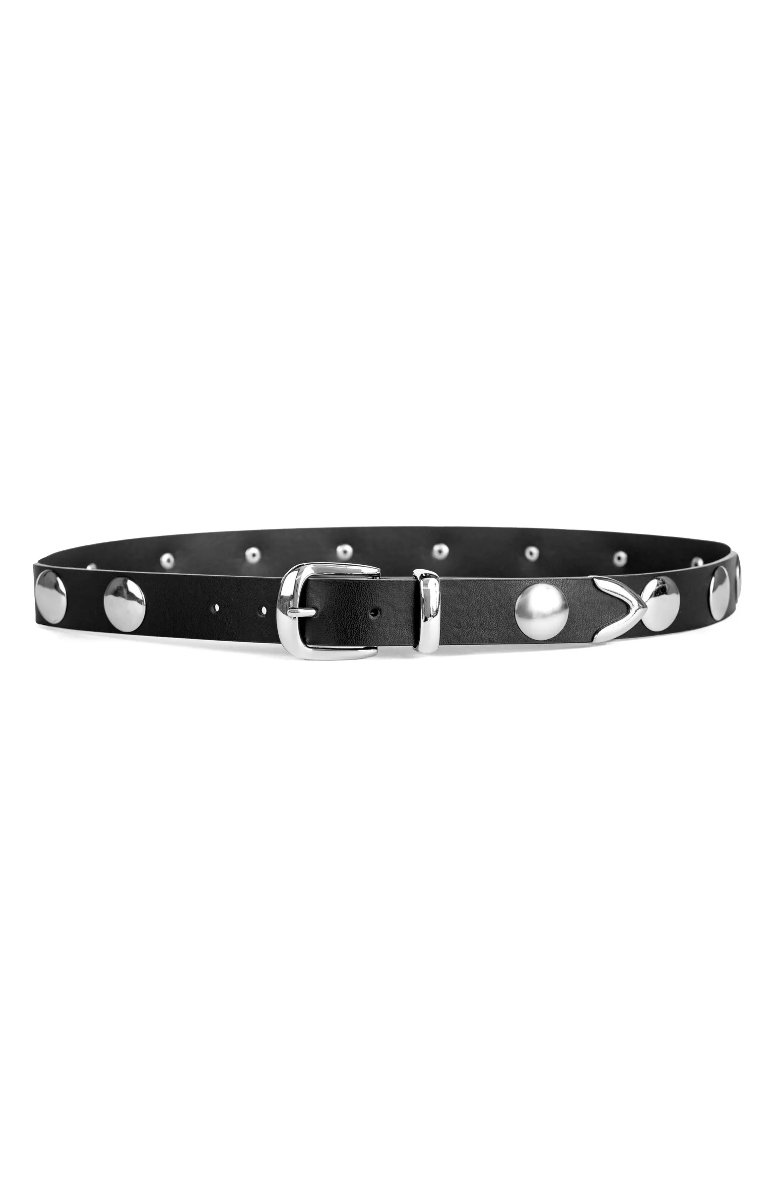 Linea Pelle Disc Stud Belt | Nordstromrack | Nordstrom Rack