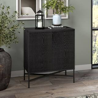 Meyer&Cross Brighton 28 in. Black Grain Rectangular Accent Cabinet AC1871 - The Home Depot | The Home Depot
