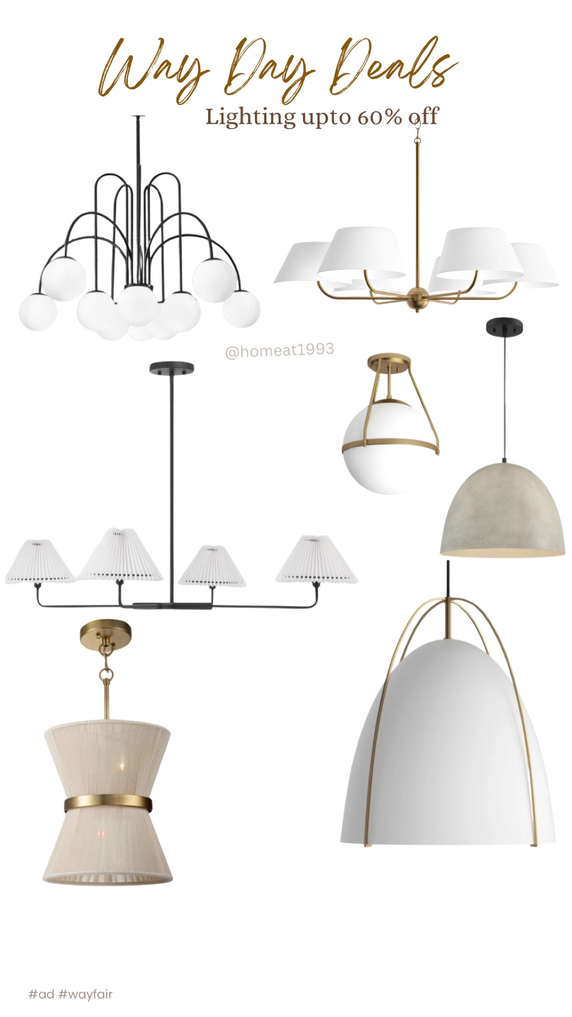 Wayfair’s Way Day officially starts in TWO days! Don’t miss out - enjoy 80% off and free shipping on everything for a limited time only! 



Wayfair finds,  furniture, lighting, rugs, décor, living room styling, bedroom décor, kitchen styling, home furniture

@wayfair #wayfair #wayfairpartner #wayday #ad #paidlinks #LTKxWayDay #LTKsalealert #LTKhome
 

#LTKHome #LTKSaleAlert