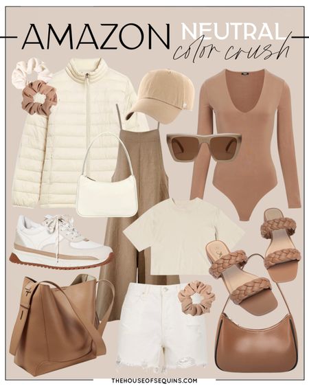 Shop the monochromatic trend! Amazon Fashion beige neutral outfits. Quilted jacket, Madewell sneakers, Skims bodysuit look for less, braided sandals, free people inspired jumpsuit, bucket bags & more! 

Follow my shop @thehouseofsequins on the @shop.LTK app to shop this post and get my exclusive app-only content!

#liketkit 
@shop.ltk
https://liketk.it/40iYE