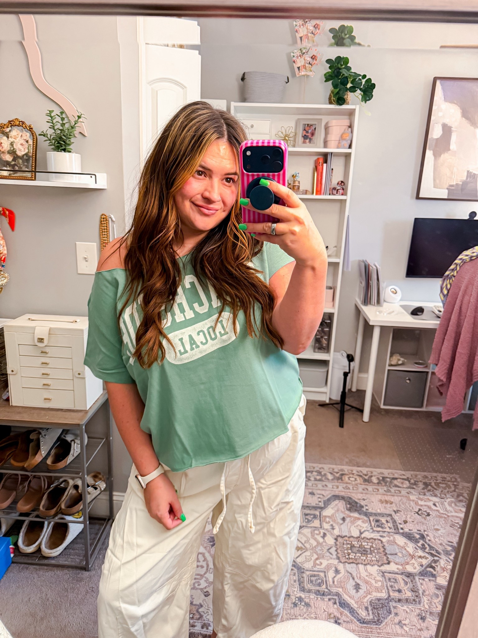 AE off the shoulder top xxl 