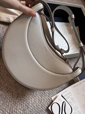 Polene Numero Dix Shoulder Bag Chalk UK | eBay UK