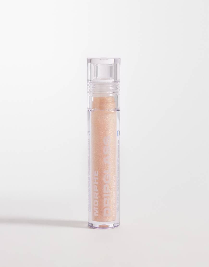 Morphe Dripglass dazzled high shimmer lip gloss-Neutral | ASOS (Global)