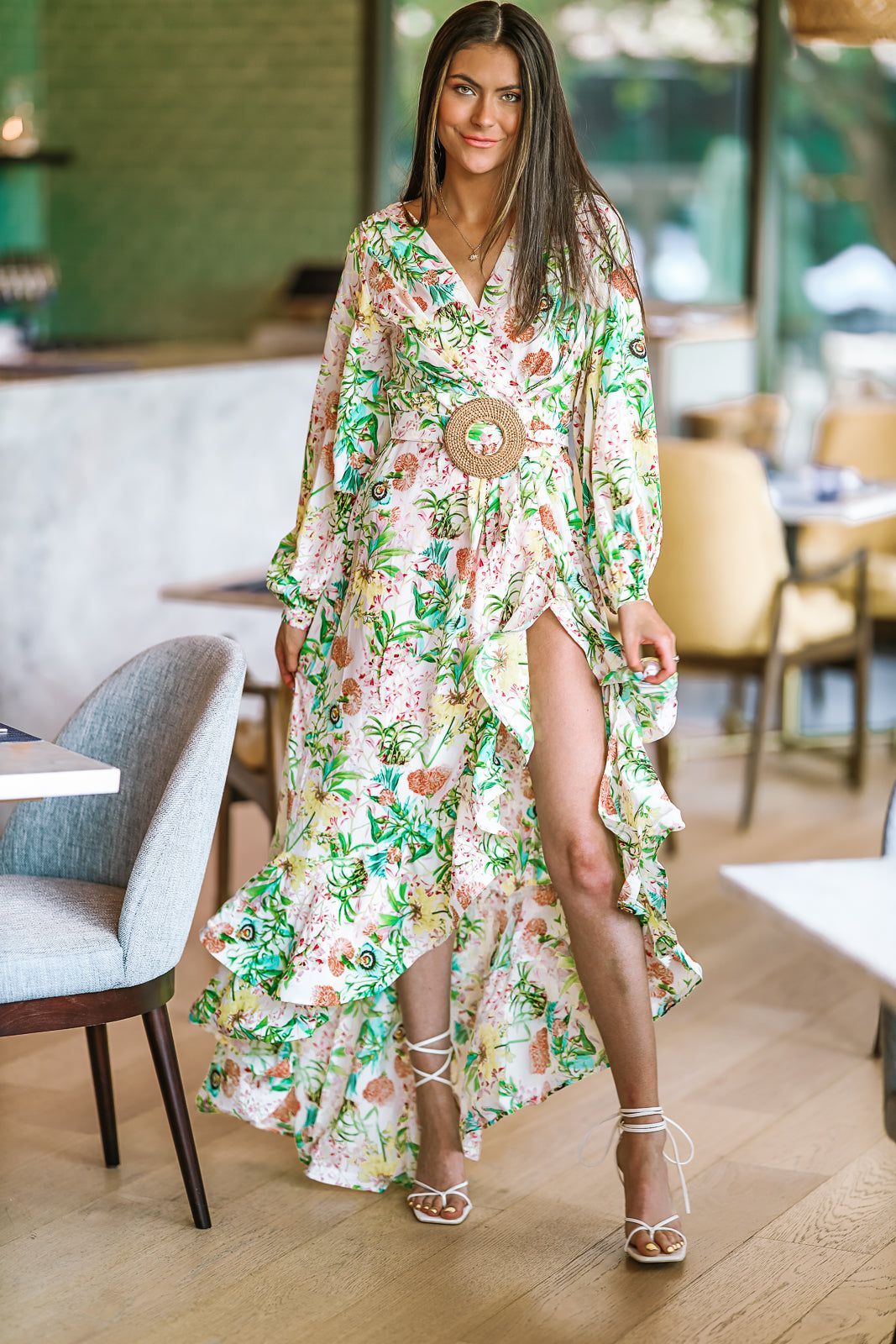 Falling for Floral Maxi Dress - Multi | Hazel and Olive