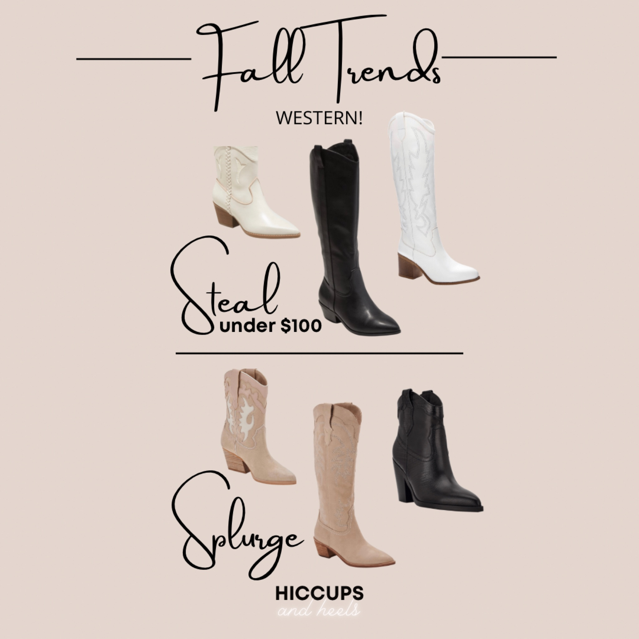 Fall Trend: Western 🤠

#LTKSeasonal #LTKstyletip #LTKshoecrush
