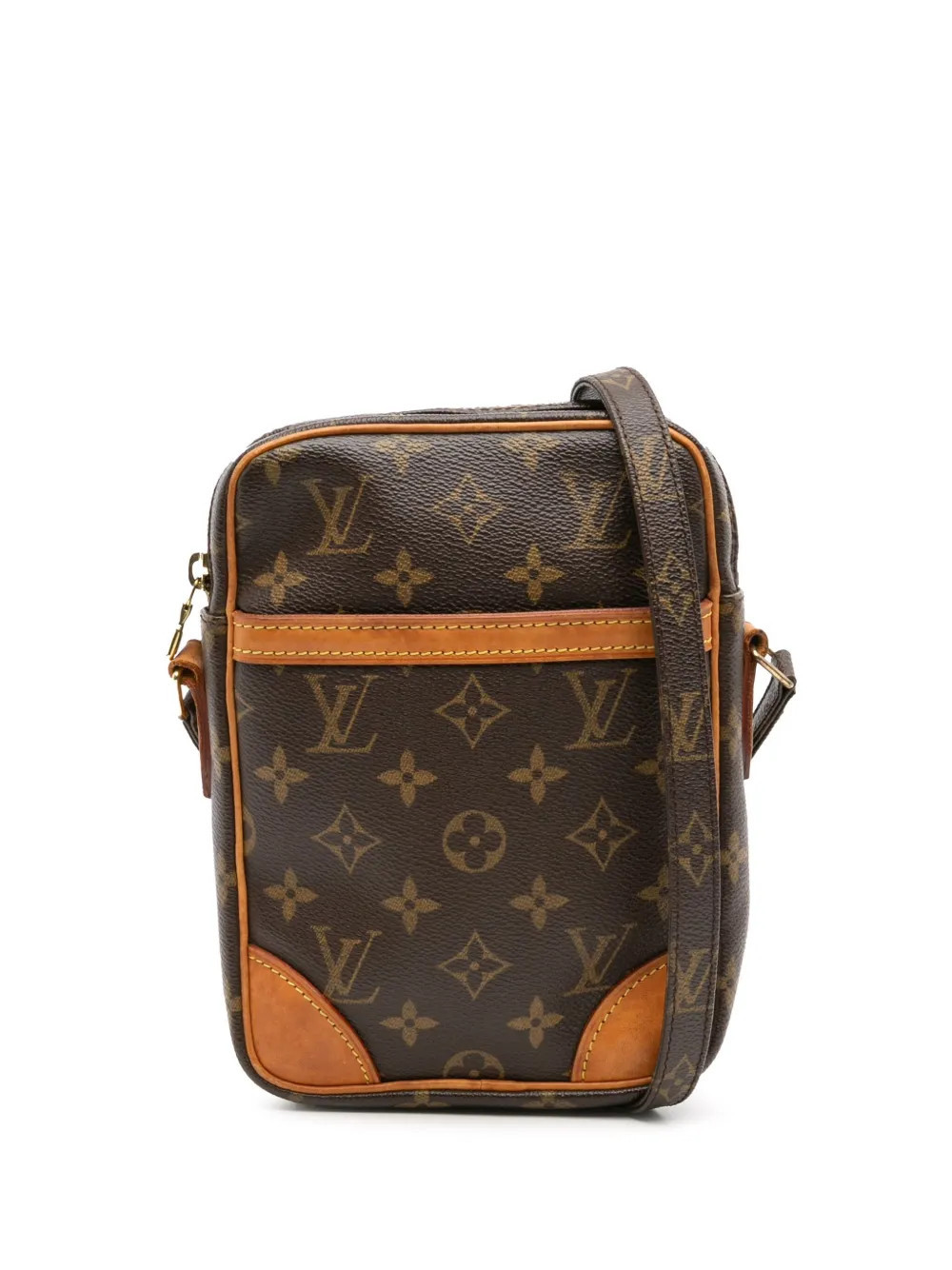 Louis Vuitton Pre-Owned 2006 Monogram Danube crossbody bag - Brown | Farfetch Global