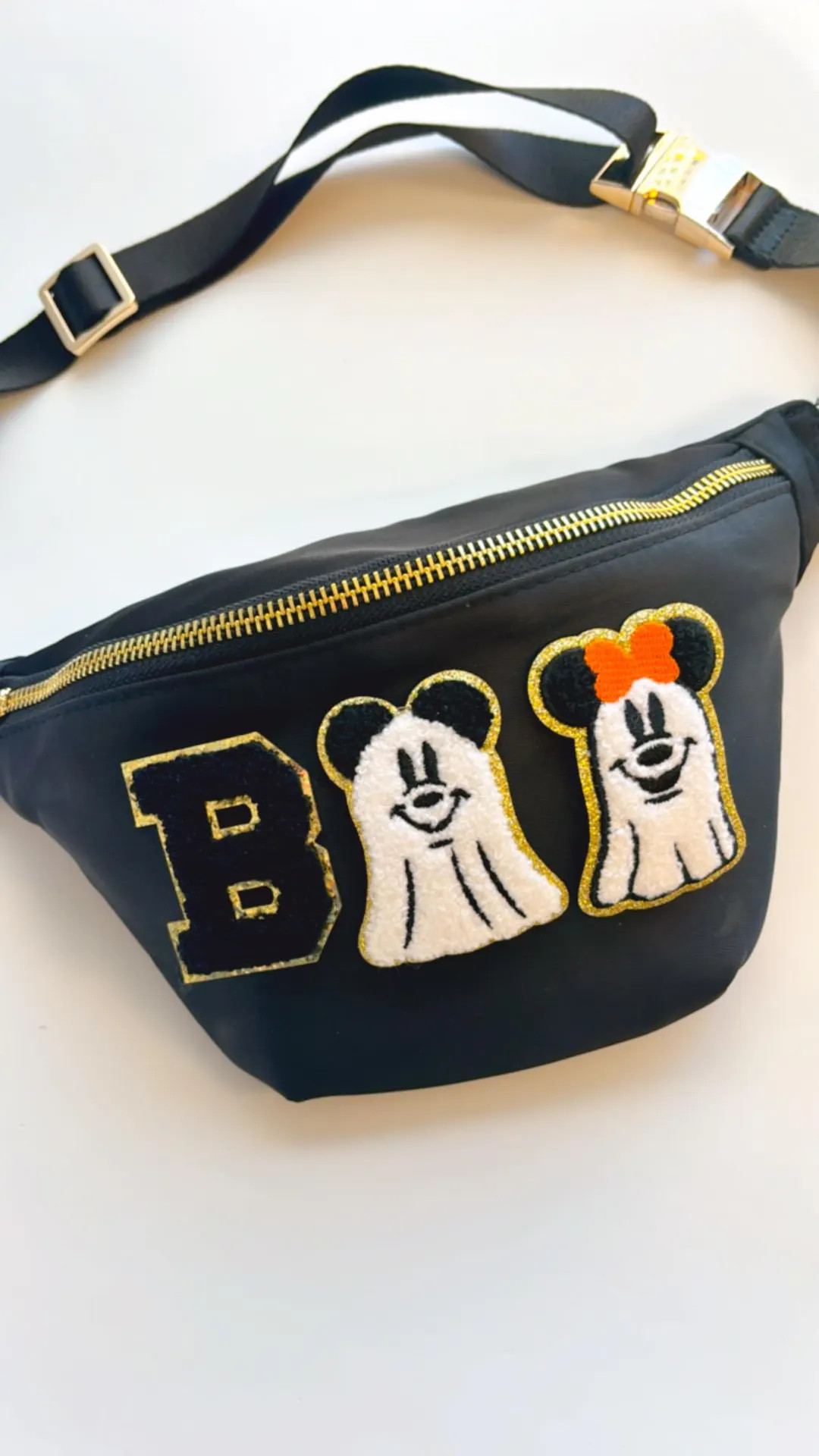 BOO Halloween Fanny Pack | Park Fanny Packs | Spooky Season Park Bag Halloween Fanny | Spooky Sea... | Etsy (US)