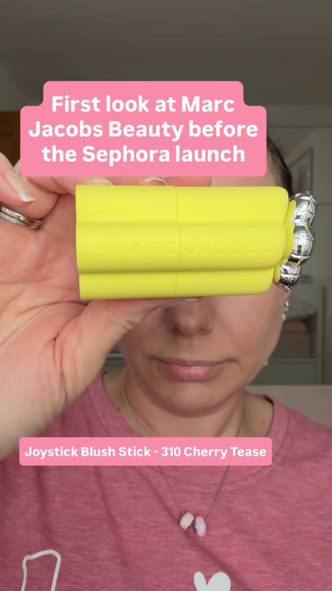 First look at Marc Jacobs Beauty before the Sephora launch #ad 

GRWM using the brand new Marc Jacobs Beauty @marcjacobsbeauty collection gifted by @sephorauk ! ✨ 

Products Used:
✨ Cheeks: Joystick Balmy Blush Stick in 310 Cherry Tease
✨ Eyes: Born Star Cream-to-Powder Eyeshadow in 230 Serving
✨ Mascara: Flashes Mascara 
✨ Lips: Heart On Care & Color Lipstick in 106 Heart & Fast

@Sephora @Sephora UK 
#SephoraUK #MarcJacobsBeauty #GRWM #MakeupTutorial NewProductLaunch BeautyPR ViralMakeup SephoraHaul JoystickBlush HeartOnLipstick BornStarEyeshadow FlashesMascara#LTKunboxing 

marc jacobs makeup marc jacobs joystick blush born star eyeshadow heart on shine lipstick viral beauty sephora new makeup drop
sephora beauty insider haul
marc jacobs beauty at sephora only at sephora beauty viral sephora makeup 2026 products marc jacobs sephora app exclusive joystick blush stick sephora heart on lipstick sephora born star eyeshadow sephora sephora luxury makeup haul

#LTKuk #LTKbeauty