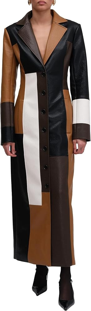 Ronny Kobo Women's Carla Faux Leather Coat | Amazon (US)