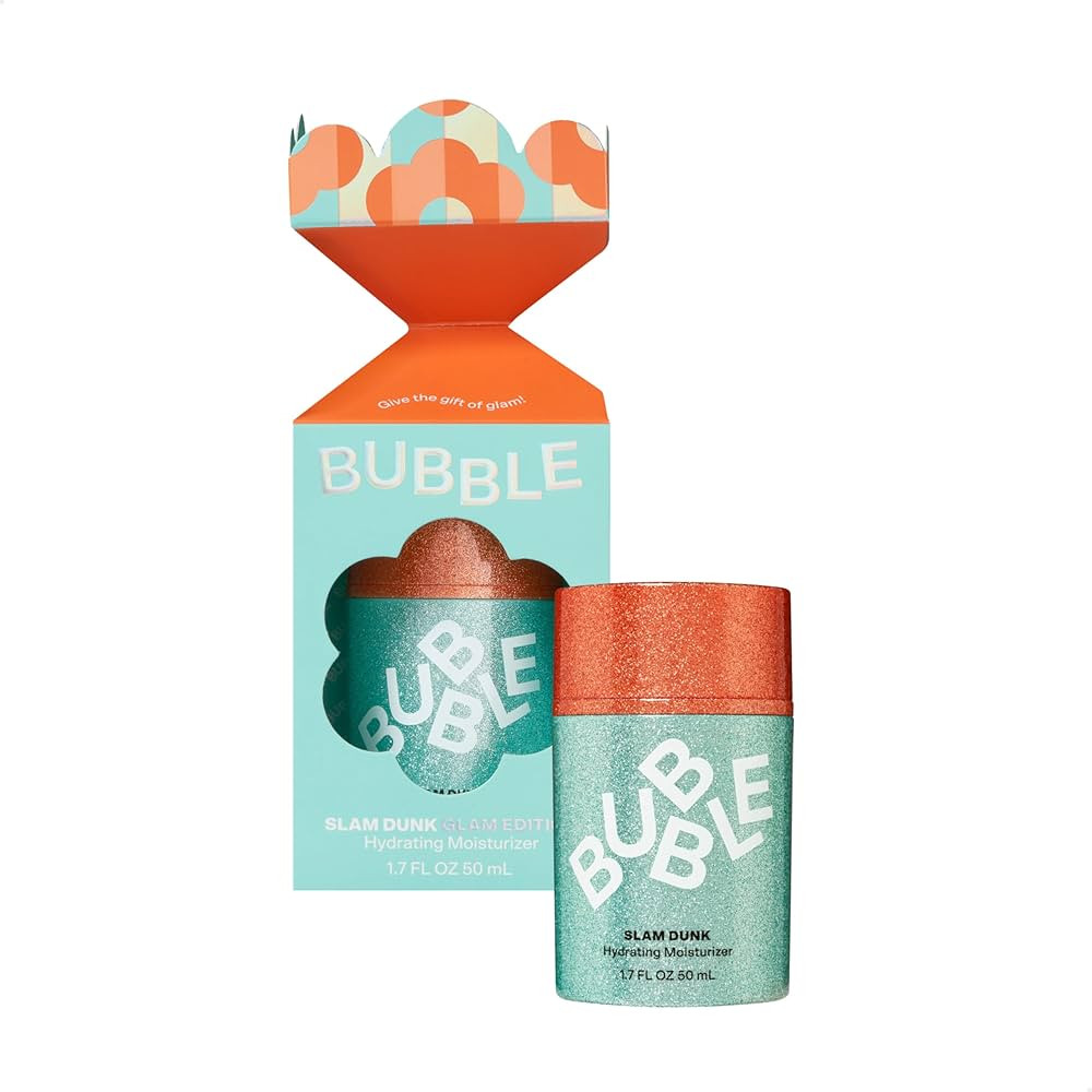 Bubble Skincare Slam Dunk Hydrating Face Moisturizer - Lightweight Face Lotion With Vitamin E + A... | Amazon (US)