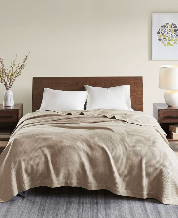 Egyptian Cotton Blanket, Twin | Macys (US)