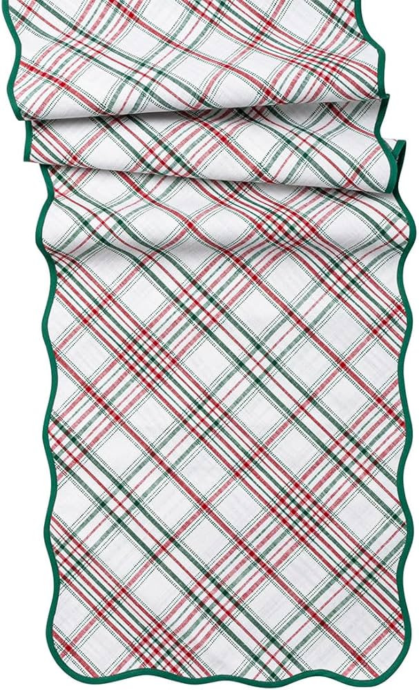 Juliska Merry Tartan 18" x 90" Table Runner | Amazon (US)