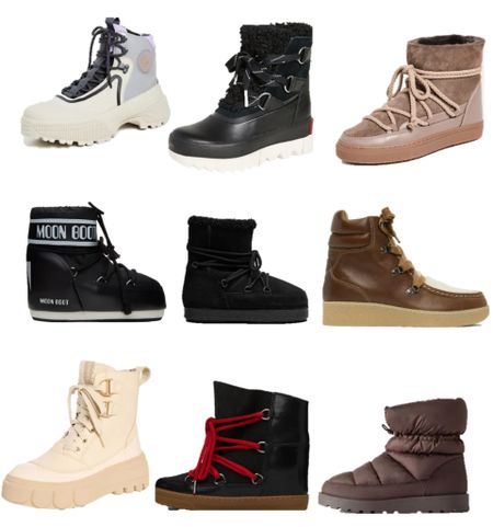 Who needs a pair of cool winter boots? All of these can take on the snow and frigid temps for the season ahead. 

#LTKshoecrush #LTKstyletip