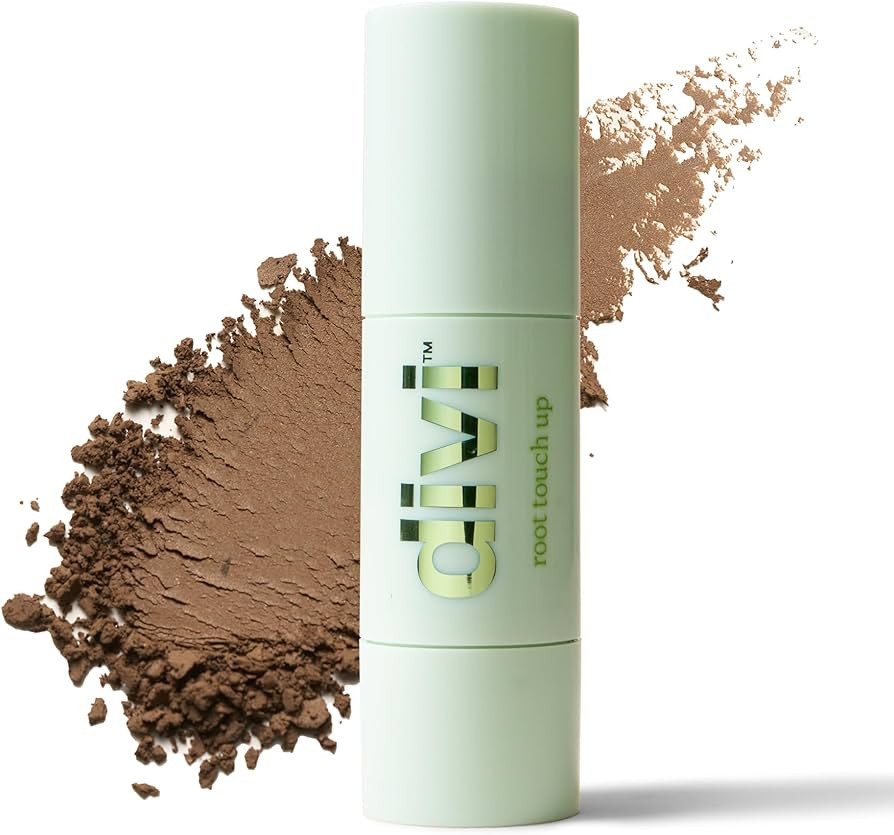 Divi Root Touch Up Powder for Gray Hair Coverage, Medium Brown | Amazon (US)