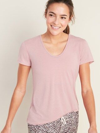 Lightweight Scoop-Neck Performance Top for Women | Old Navy (US)