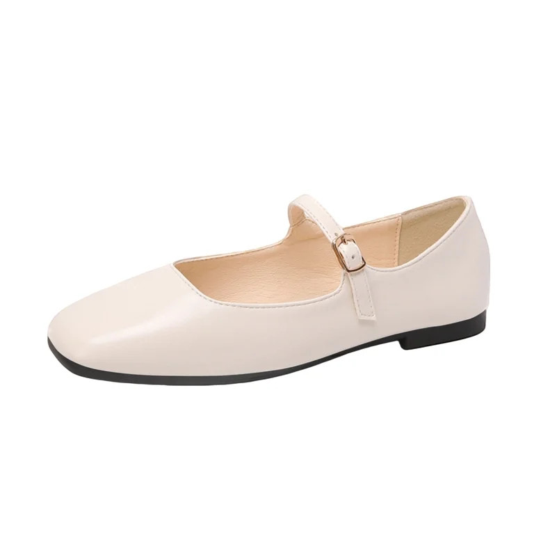 Willtoo Womens Flats Shoes Portable Pumps Ballet Flat Slip-on Ballerina Pumps Shoes Ladies Loafer... | Walmart (US)